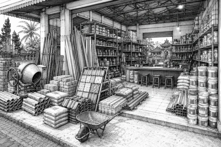 Pilihan Toko Bangunan di Gianyar dengan Harga Terbaik