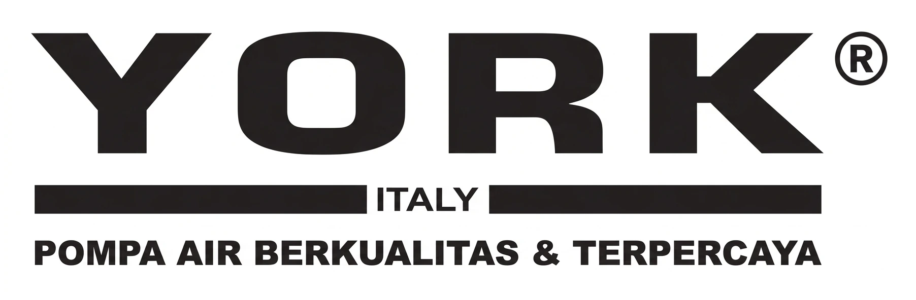 logo york hitam putih